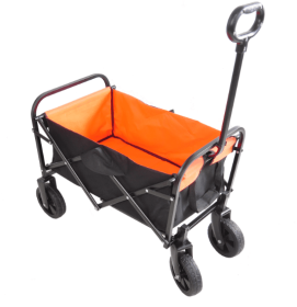 Mini Folding Trolley (Color: Orange)